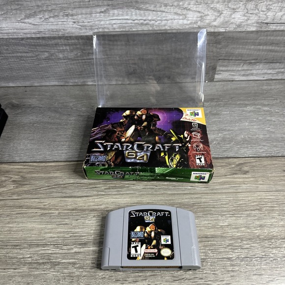 StarCraft 64 (Nintendo 64 2000) Authentic w/ Box No Manual